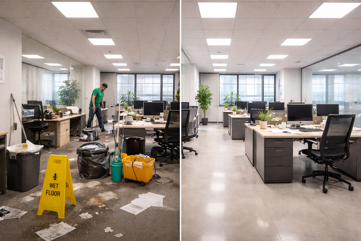 Office cleaning