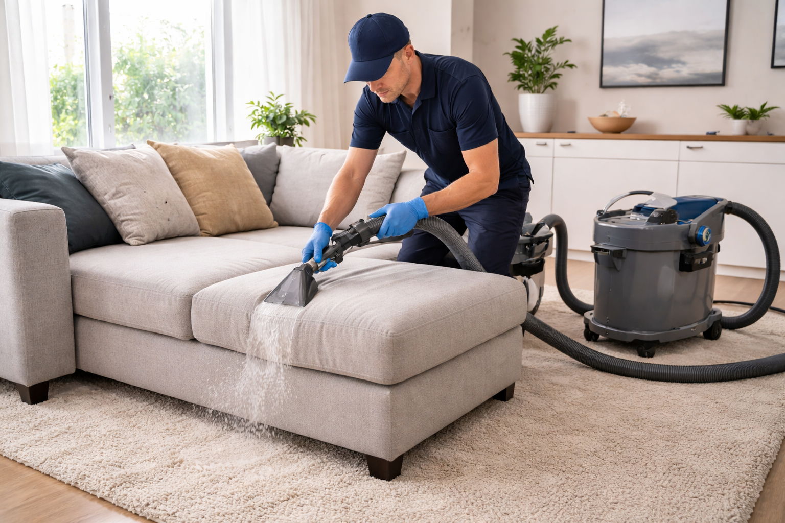 Sofa cleaning